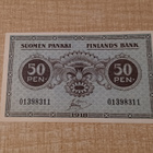 50 Penniä 1918 N:o 01398311 Bas - Mul KL 7 - pikkukuva 3
