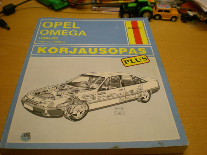 Opel Omega 1986-93 Korjausopas