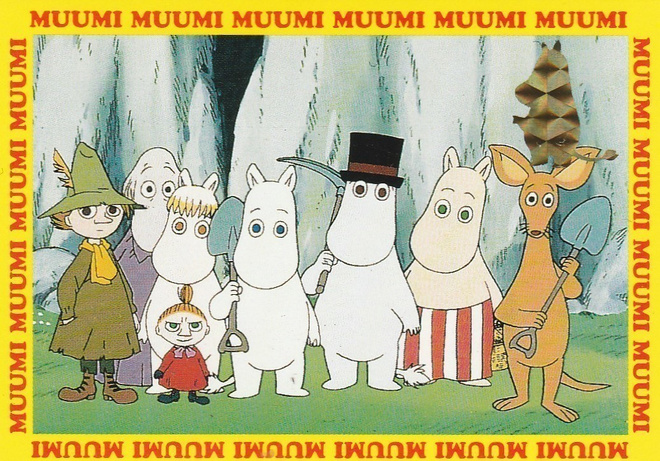 Muumi Erikois purukumikuva