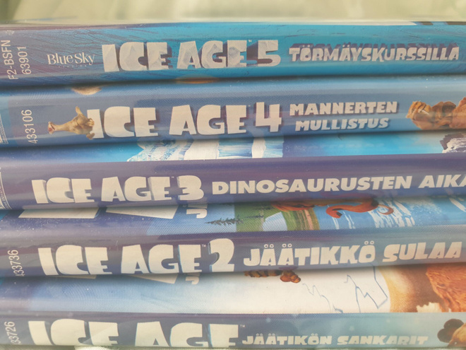 ICE AGE 1 - 5 BLU-RAY