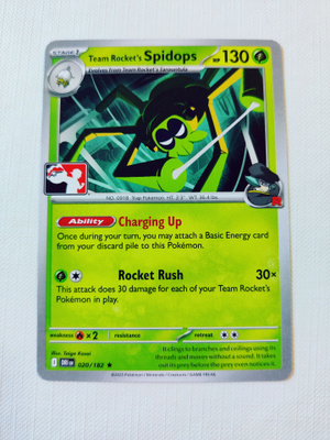 Team Rocket's Spidops - Prize Pack Series 8