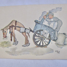 VANHA PostiKortti Lotta Svärd 1929 Sign. K.Th-n Kulk 1941 - pikkukuva 1