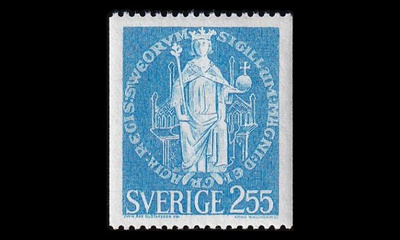 Ruotsi 672 ** Kuningas Magnus Ladulåsin sinetti (1970)