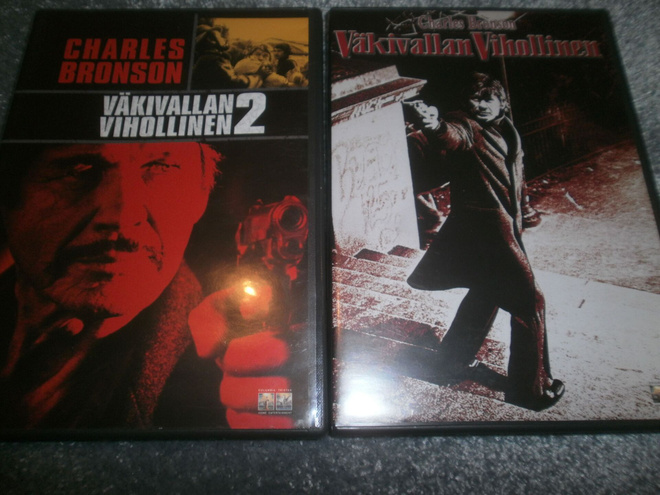 väkivallan Vihollinen 1 ja 2 Dvd