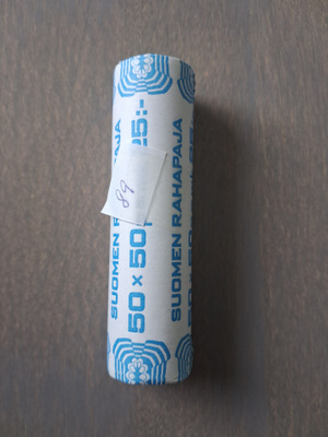 Rahapajan rulla 50 penniä 1989