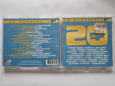 20 SUOSIKKIA: 20 HITTIÄ CD