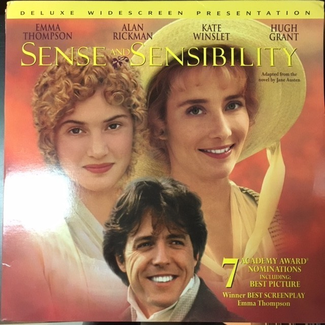 Sense And Sensibility LaserDisc