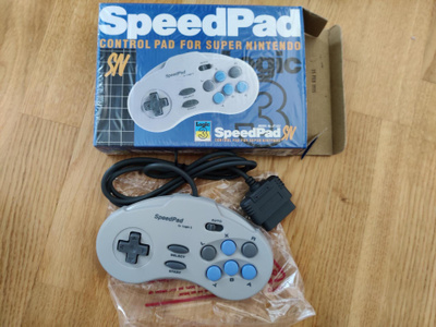 SpeedPad controller Super Nintendo