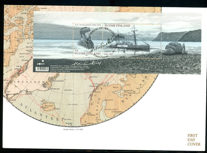 FDC 2008 Nordenskiöld BL54