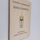 Verner von Heidenstam : Sista dikter - pikkukuva 1