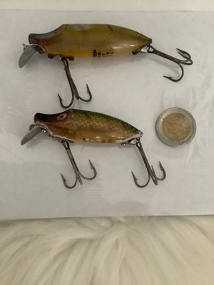 2 X HEDDON RIVER RUNT (SPOOK SINKER & SPOOK FLOATER)