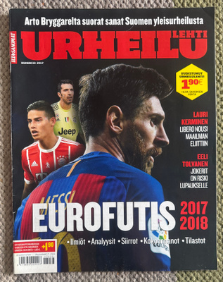 URHEILULEHTI #33 / 2017 EUROFUTIS EXTRA