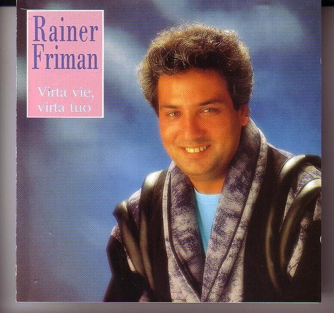 cd, Rainer Friman - Virta vie, virta tuo [iskelmä]