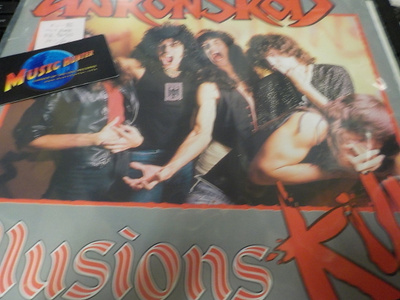 AARONSROD - ILLUSIONS KILL 1ST EU - 86 PRESS LP M-/EX-