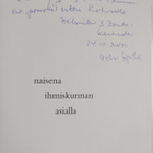 Helvi Sipilä : Naisena ihmiskunnan asialla (signeerattu, ... - pikkukuva 3
