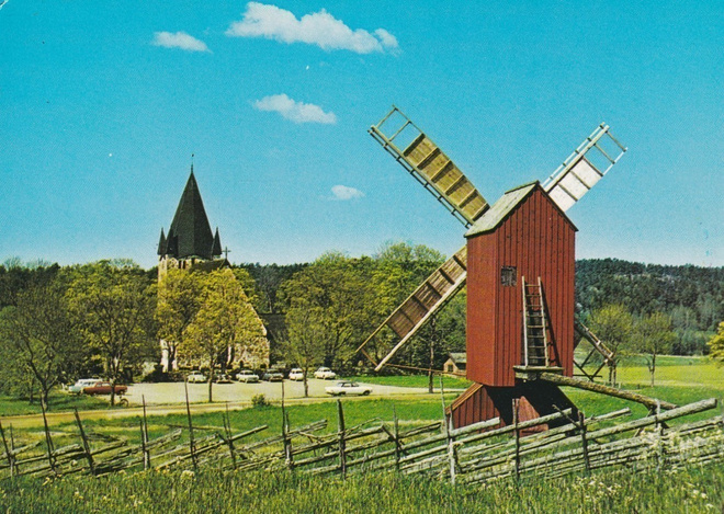 KIRKKOKORTTI - ÅLAND - FINSTRÖMIN KIRKKO - 1
