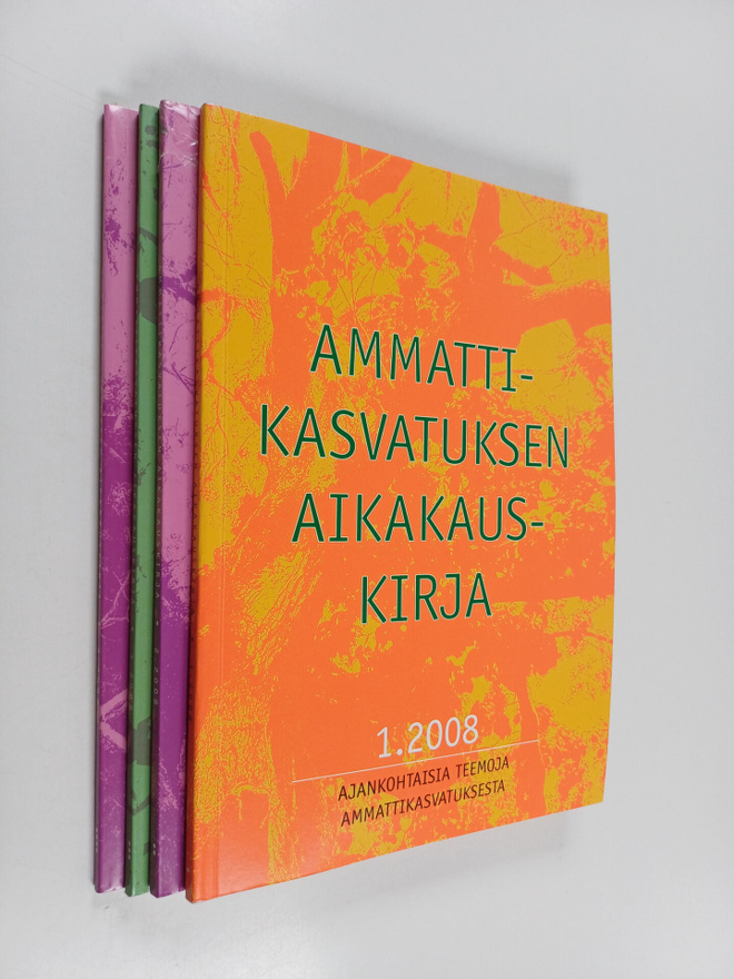 Ammattikasvatuksen aikakauskirja vuosikerta 2008 1-4