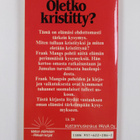 Frank Mangs : Oletko kristitty - pikkukuva 2