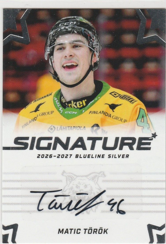 2026/27 Blueline Silver Signature Török Ilves /80