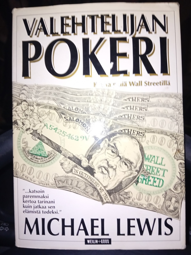Michael Lewis : Valehtelijan pokeri ( SIS POSTIKULU  )