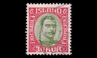 Islanti 93 o Christian X 30 A (1920)