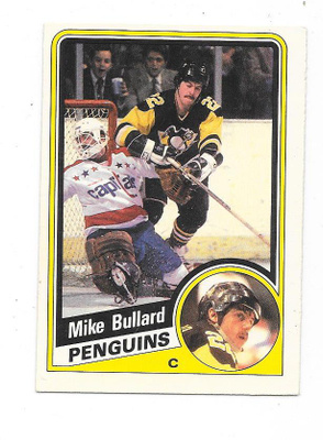 1984-85 OPC #172 Mike Bullard , Pittsburgh Penguins