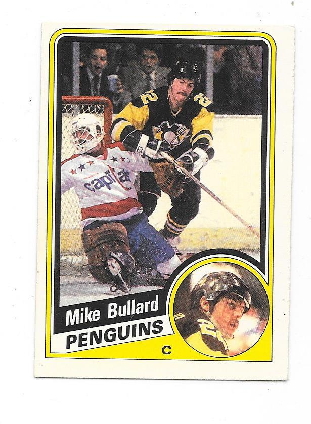 1984-85 OPC #172 Mike Bullard , Pittsburgh Penguins
