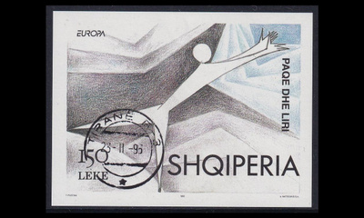 Albania 2556BL104 o Europa rauha ja vapaus (1995)