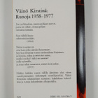 Väinö Kirstinä : Runoja 1958-1977 - pikkukuva 2