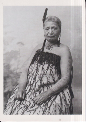 Tatuointi, Maori Woman , New Zealand c. 1900 ,e114