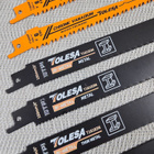 10-osainen puukkosahanteräsarja 150 mm – puulle, terät - pikkukuva 3