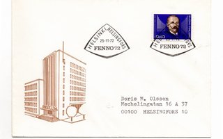 Helsinki:  Fenno 72 (erikoisleima 25.11.1972)