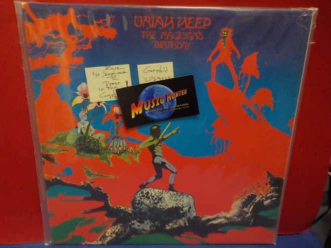URIAH HEEP - THE MAGICIANS BIRTHDAY RARE PRESS EX/EX LP