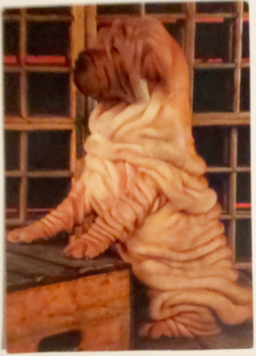 "Kiinalainen Shar pei"-KULKEMATON POSTIKORTTI
