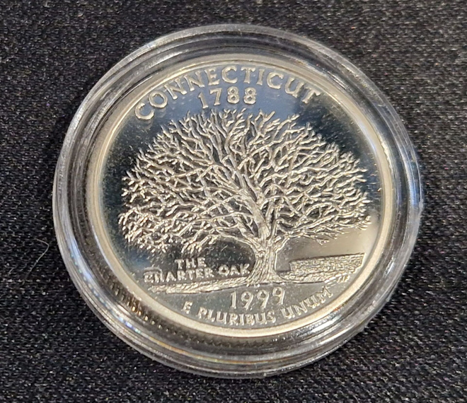USA Hopea Connecticut quarter 1999-S