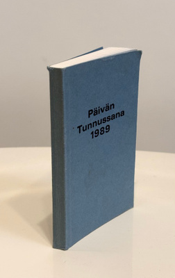 Päivän Tunnussana 1989
