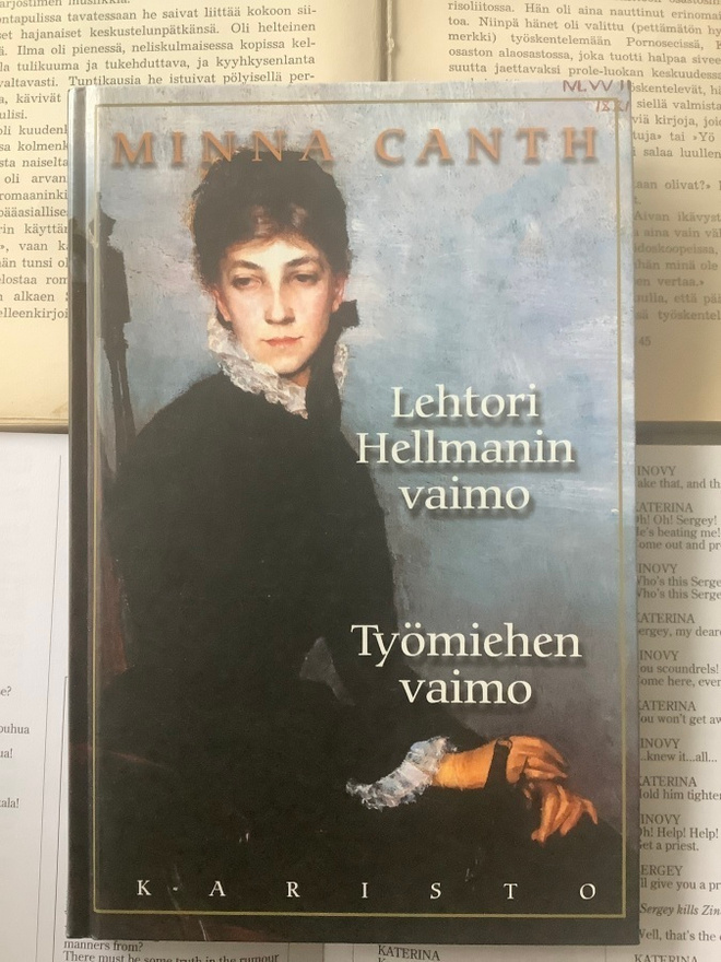 Minna Canth - Lehtori Hellmanin vaimo, Työmiehen vaimo