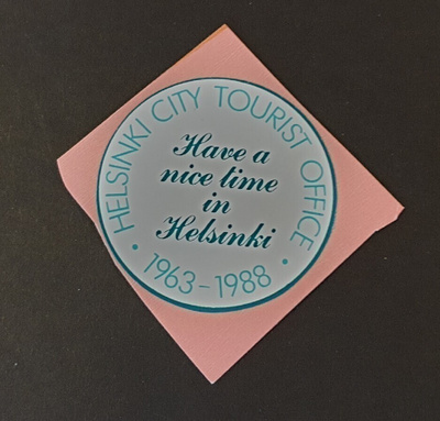 tarra Helsinki city tourist office 63-88 5,5cm