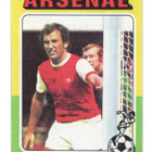 Purkkakuva Jalkapallo n:o 136 1973-74 BOB MCNAB . Arsenal. - pikkukuva 1