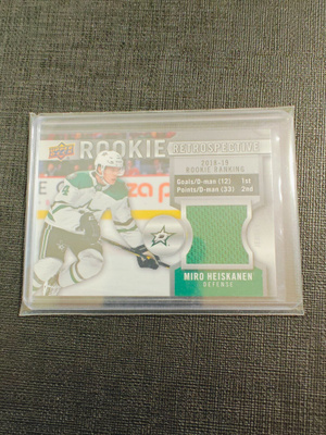 Miro Heiskanen - 19-20 UD Rookie Retrospective Jersey