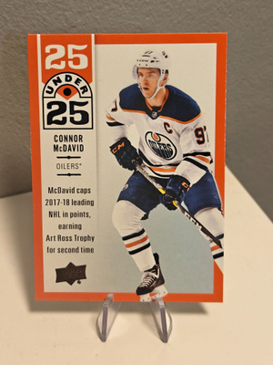 2018-19 Upper Deck Series 1 Connor McDavid #U25-1