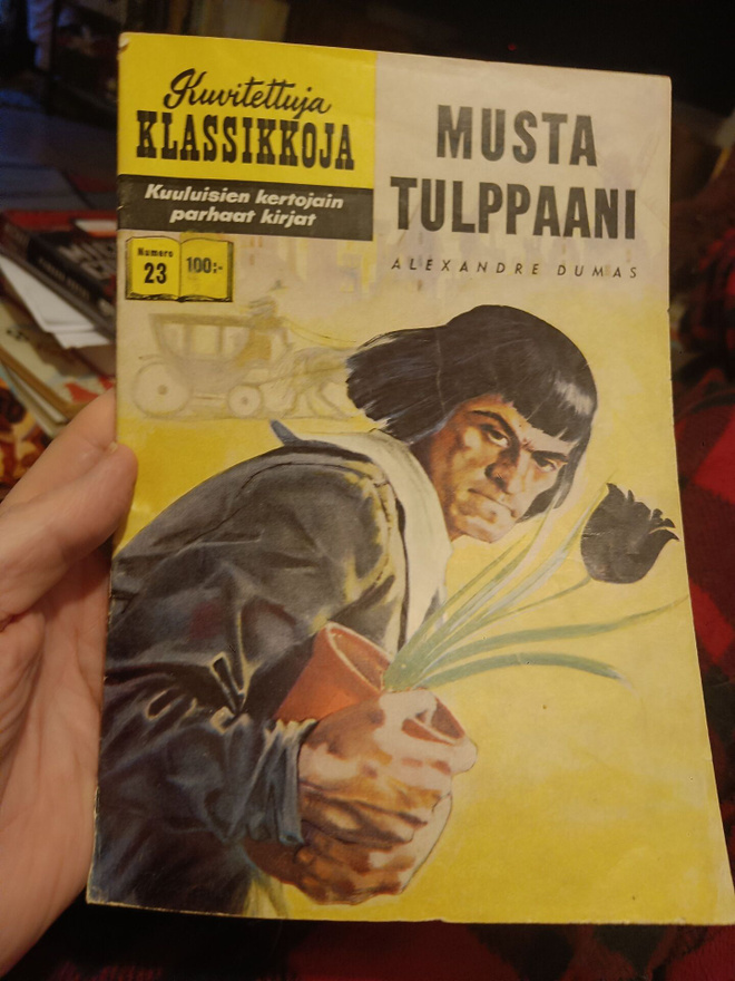 Kuvitettuja klassikkoja 23 Musta Tulppaani