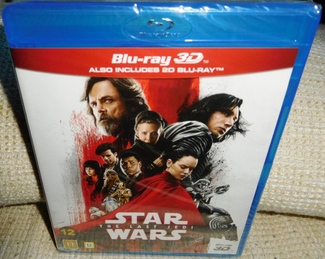 Star Wars - The Last Jedi 3D (muoveissa) [3D Blu-ray + 2xBD]