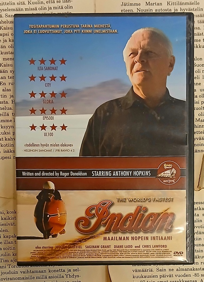 The Indian | Maailman nopein intiaani (DVD)