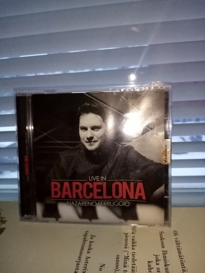 CD NAZARENO FERRUGGIO LIVE IN BARCELONA