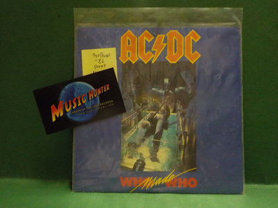 AC/DC - WHO MADE WHO M-/EX 1ST AUSSI -86 PRESS 7" SINGLE