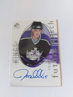 2005-06 SP Authentic #217 Jeff Tambellini FW AU RC /999
