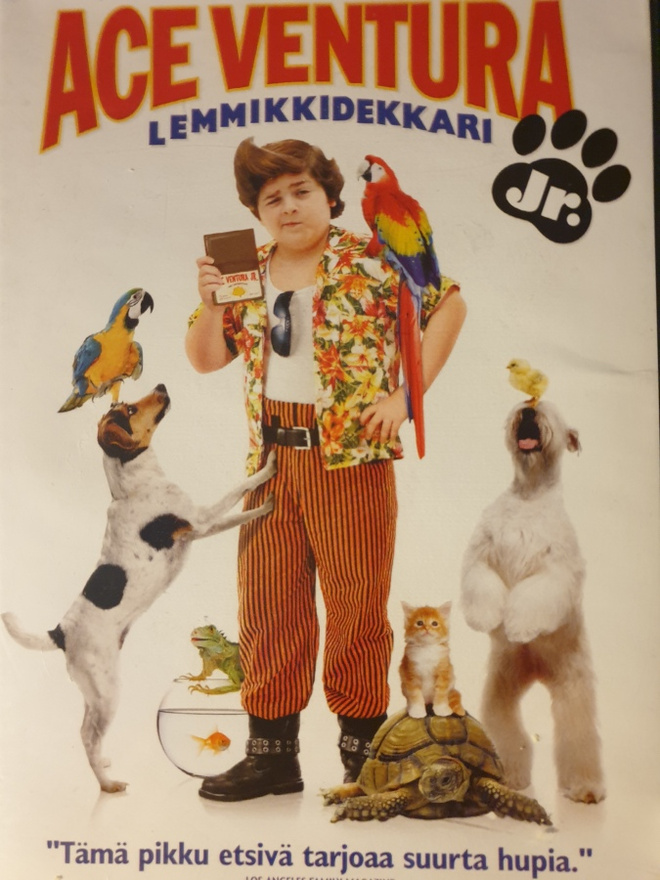 Ace Ventura jr. Lemmikkidekkari DVD