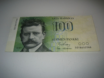 !00 Markan seteli 1986