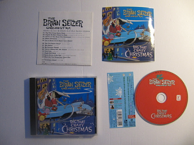 The Brian Setzer Orchestra Dig That Crazy  Japani CD OBI